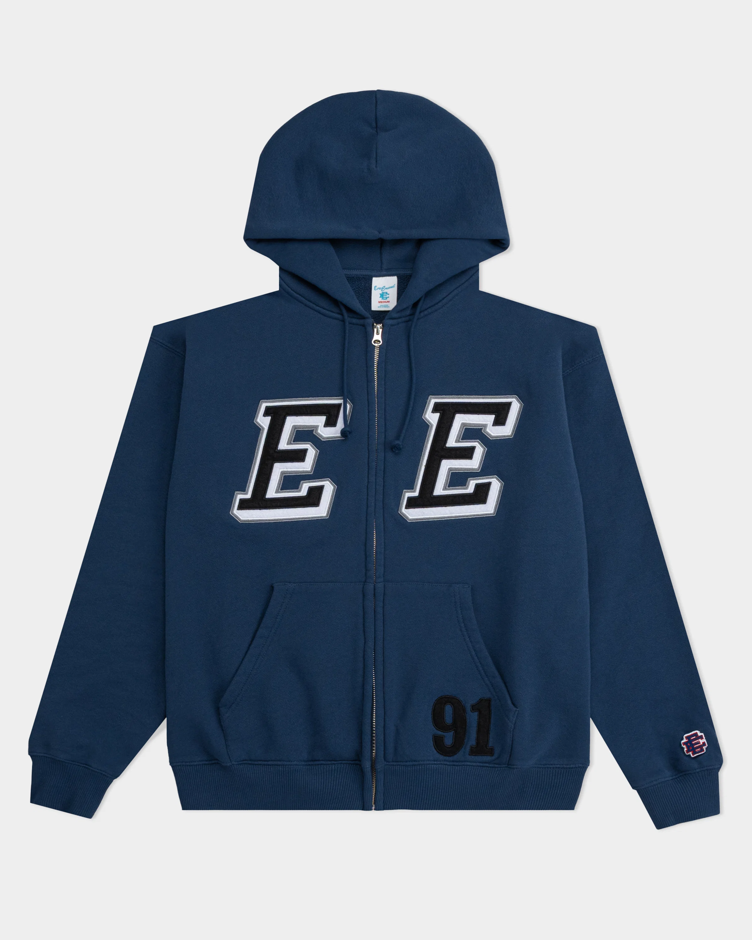 EE® Felt Zip-Up Hoodie