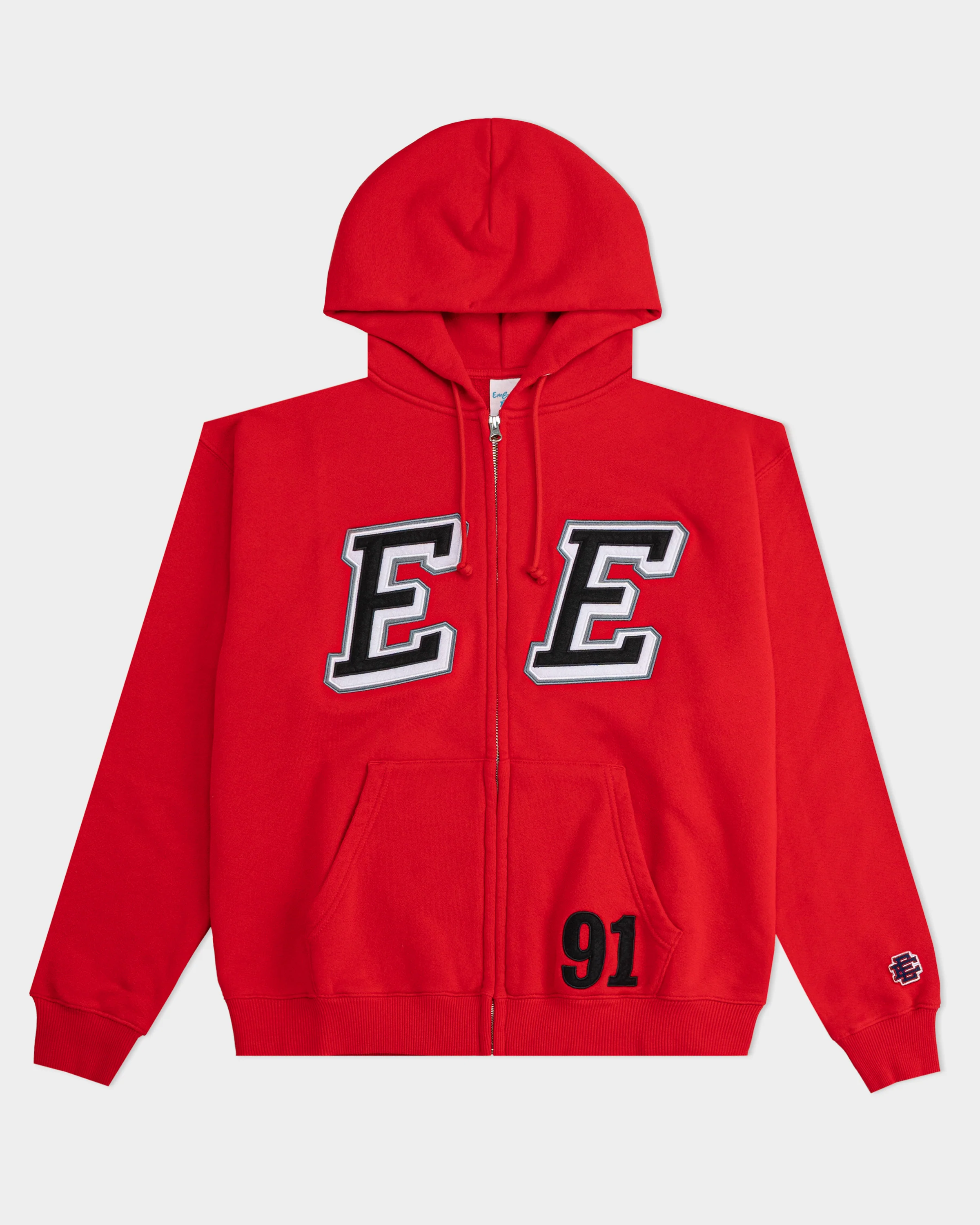 EE® Felt Zip-Up Hoodie