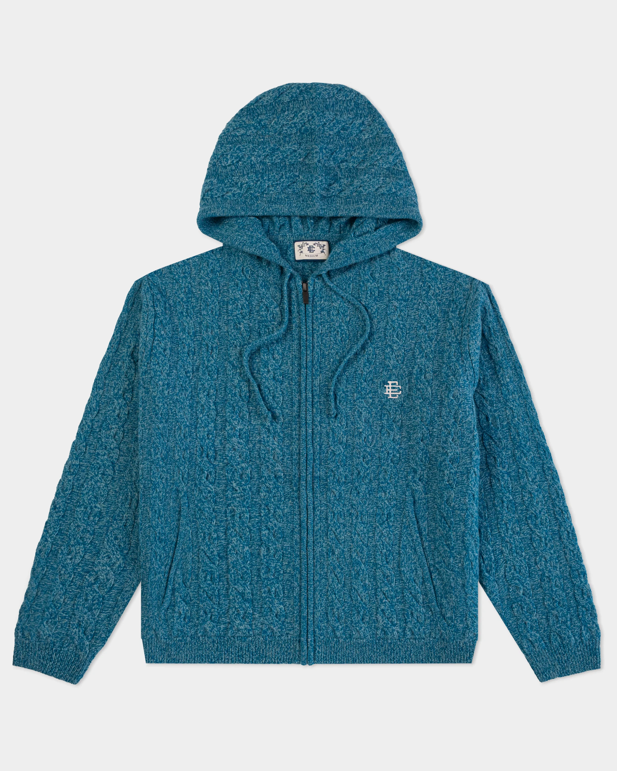 EE® Cable Knit Zip-Up